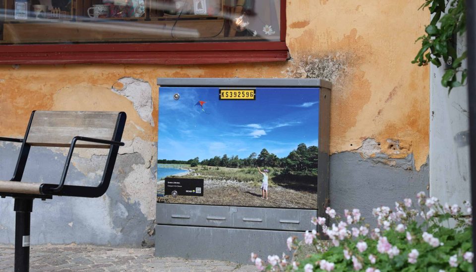 Bild på kabelskåp