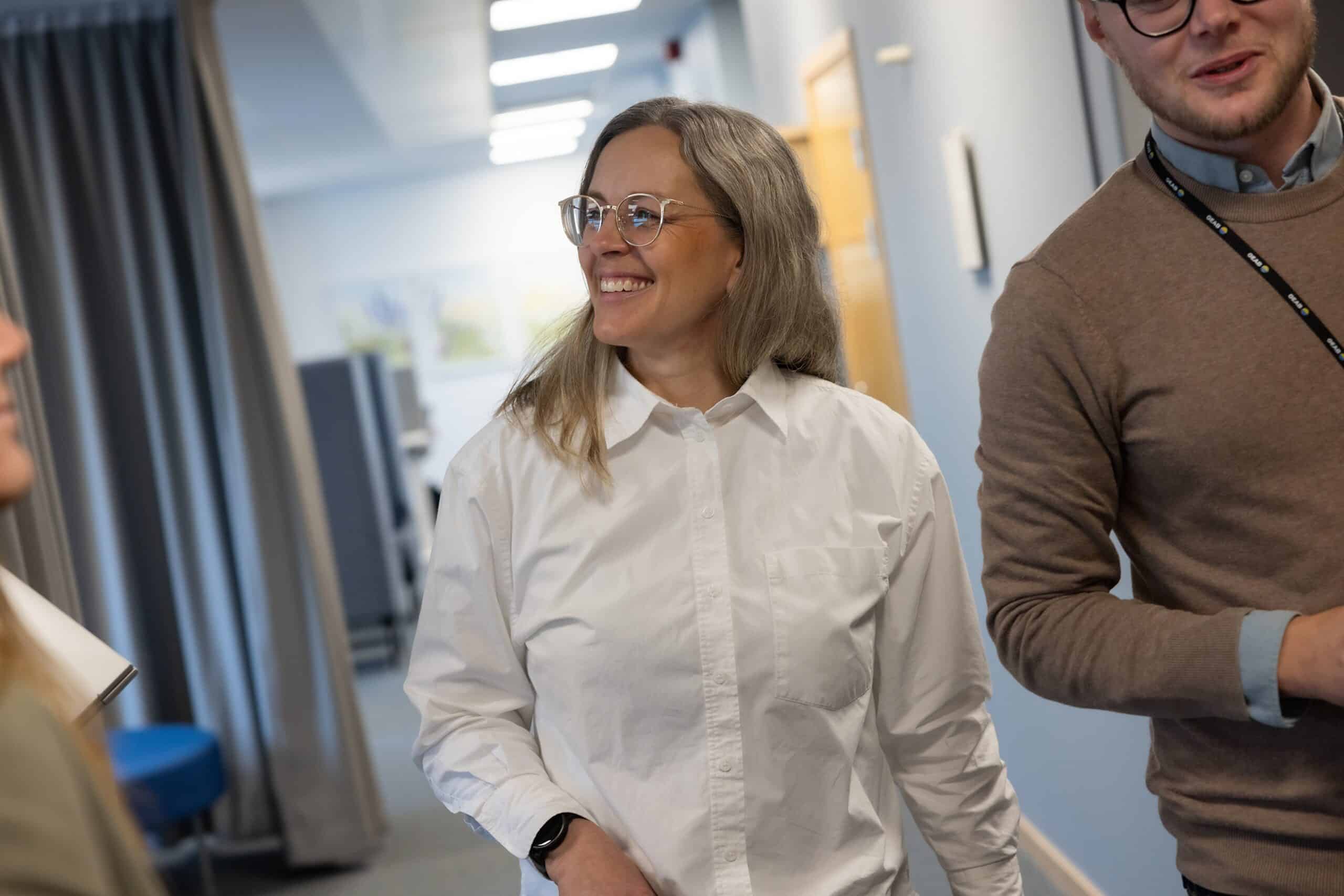 En av våra medarbetare.