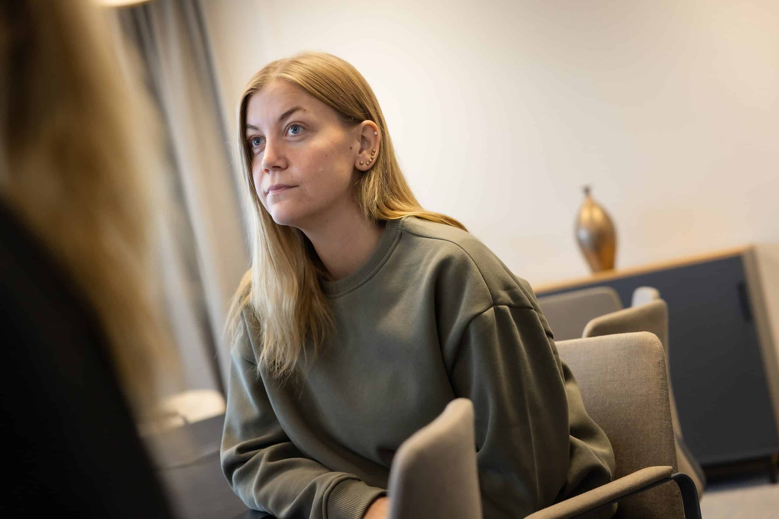 Medarbetare i konferensrum