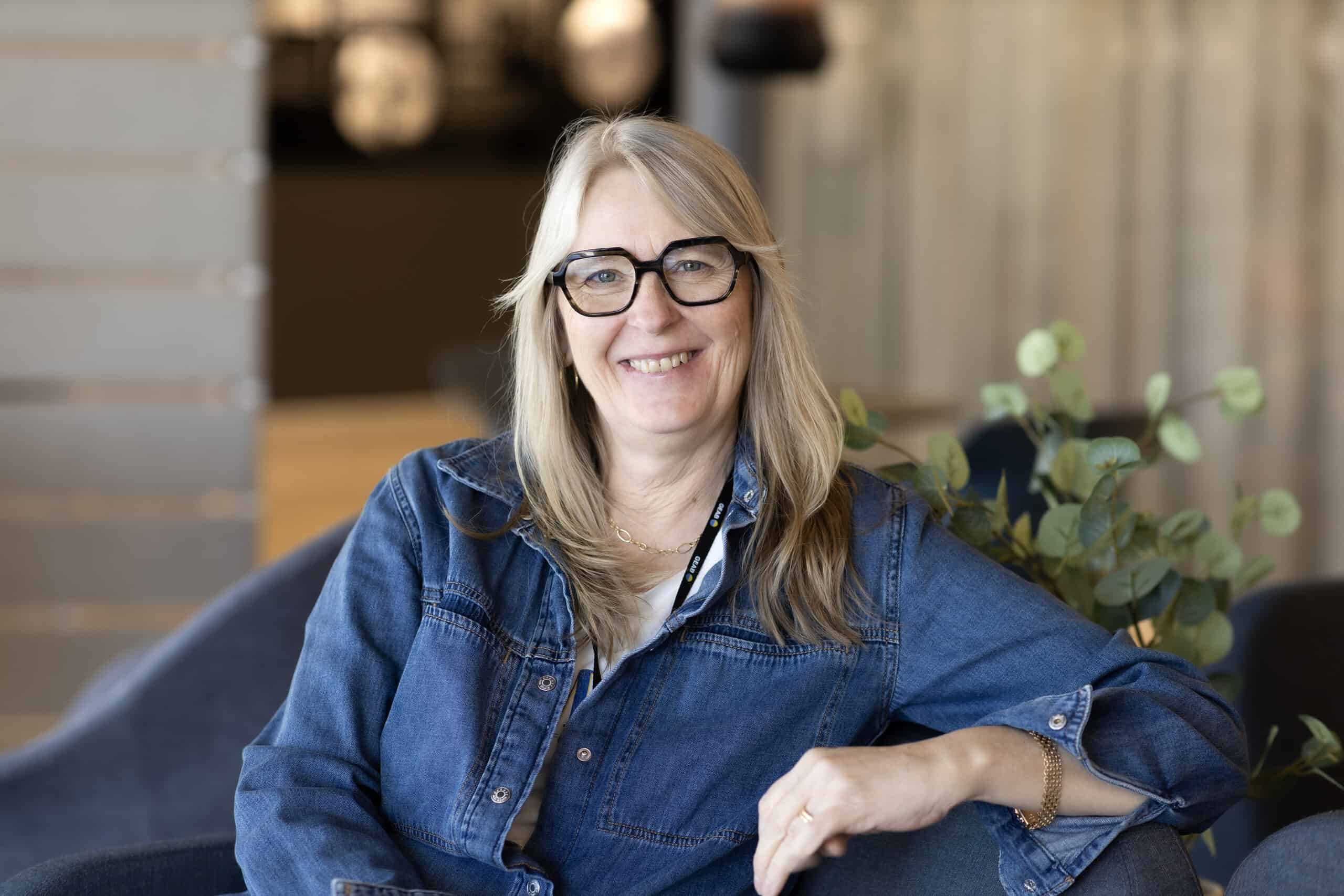 Medarbetare Lotta i pension