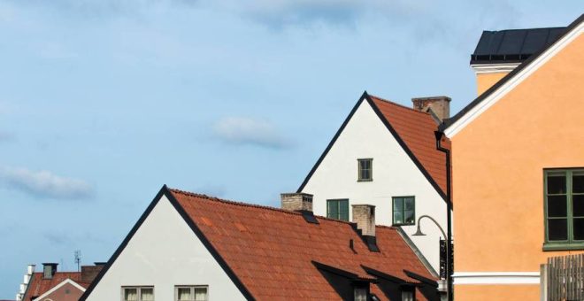 Hus Visby innerstad.